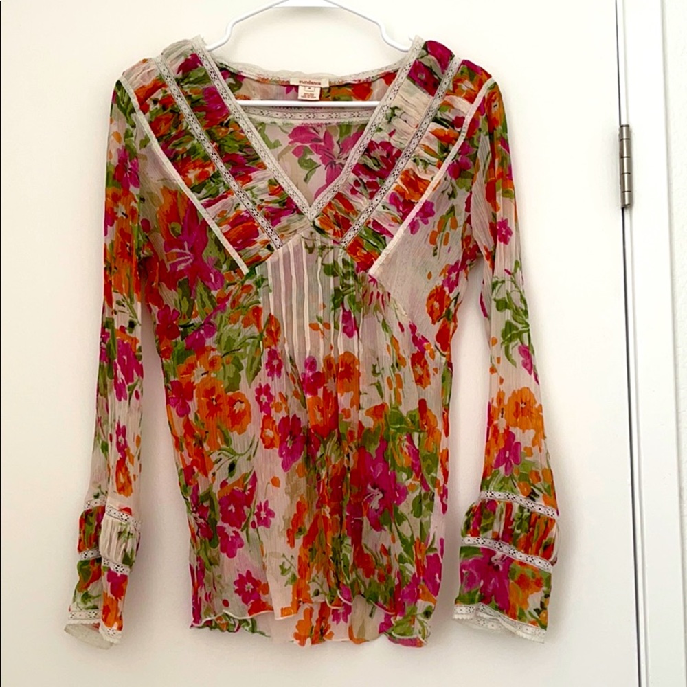 Sundance catalog blouse